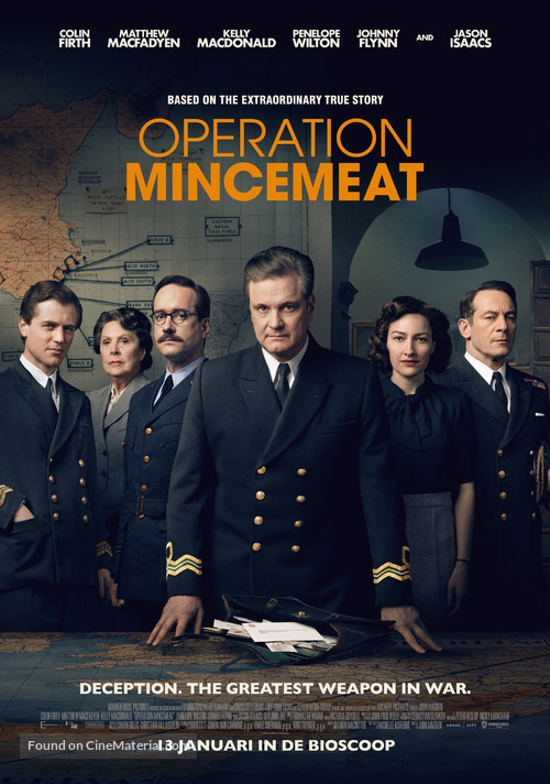 Operation Mincemeat - Dutch Movie Poster