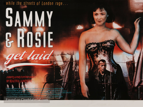 Sammy and Rosie Get Laid - British Movie Poster