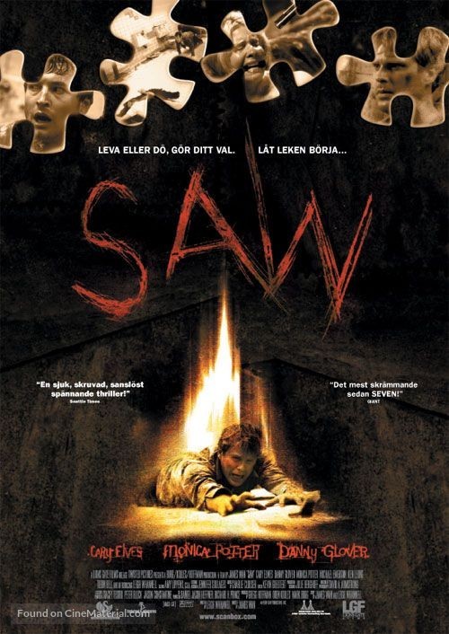 Saw - Swedish Movie Poster