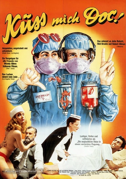 Young Doctors in Love - German Movie Poster