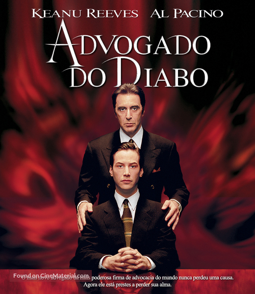 The Devil&#039;s Advocate - Brazilian Blu-Ray movie cover