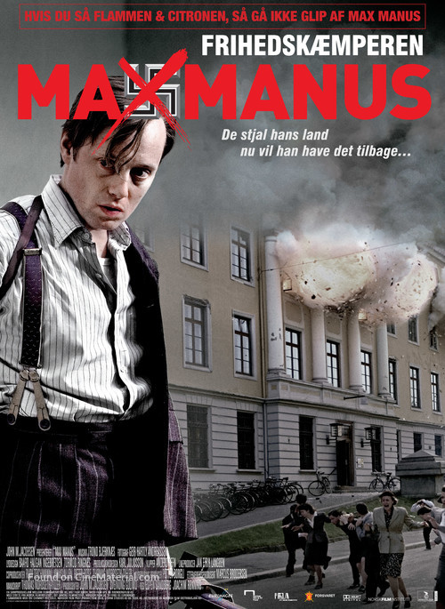 Max Manus - Danish Movie Poster