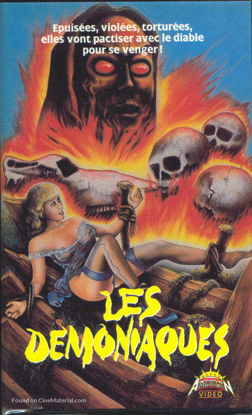 Les d&egrave;moniaques - French VHS movie cover
