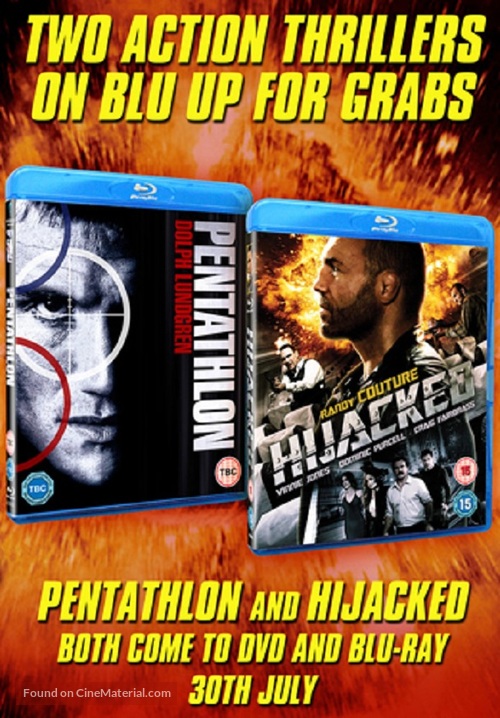 Hijacked - British Video release movie poster