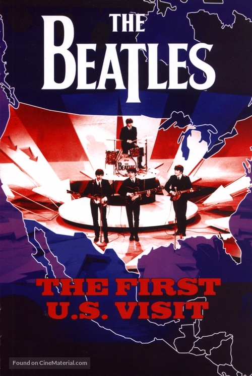 The Beatles: The First U.S. Visit - DVD movie cover