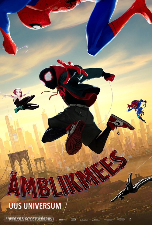 Spider-Man: Into the Spider-Verse - Estonian Movie Poster