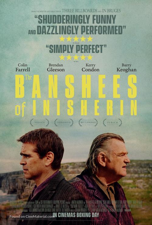 The Banshees of Inisherin - Australian Movie Poster