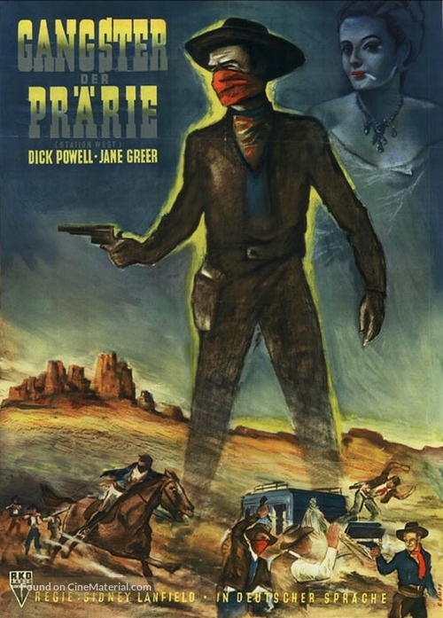 Station West - German Movie Poster