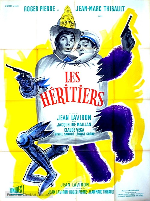 Les h&eacute;ritiers - French Movie Poster