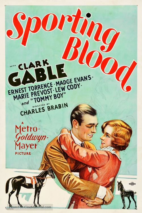 Sporting Blood - Movie Poster