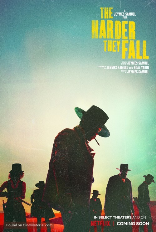 The Harder They Fall - Movie Poster