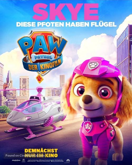 Paw Patrol: The Movie - German Movie Poster