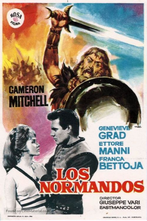 I normanni - Spanish Movie Poster