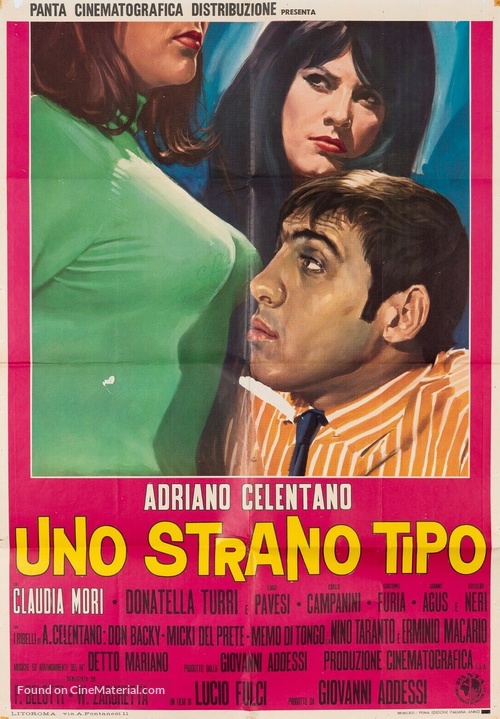 Uno strano tipo - Italian Movie Poster