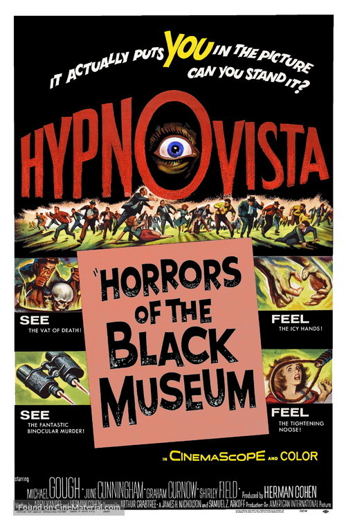 Horrors of the Black Museum - Movie Poster