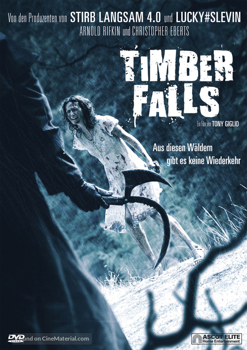 Timber Falls - Swiss DVD movie cover