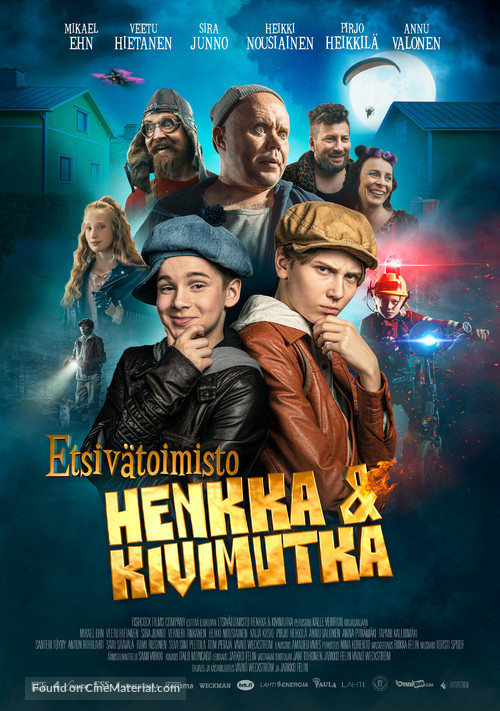 Etsiv&auml;toimisto Henkka &amp; Kivimutka - Finnish Movie Poster