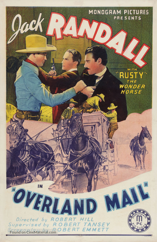 Overland Mail - Movie Poster