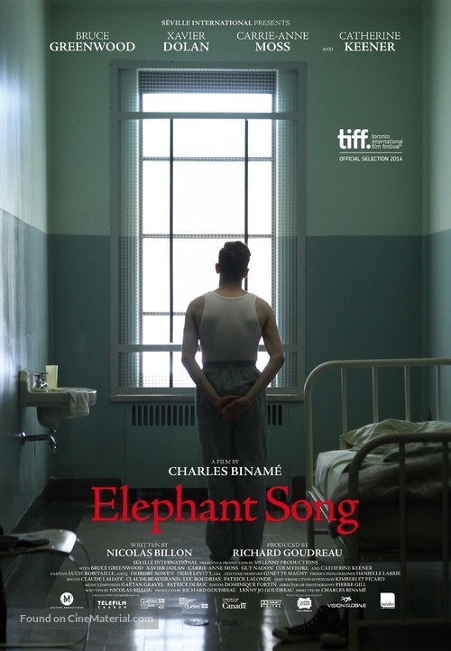 Elephant Song - Canadian Movie Poster