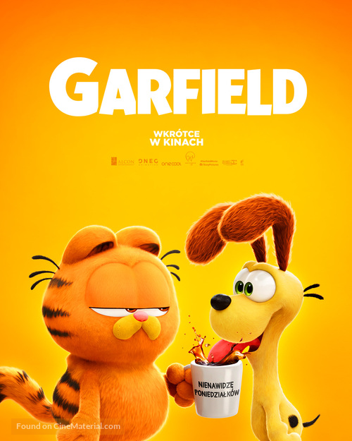 The Garfield Movie - Polish Movie Poster