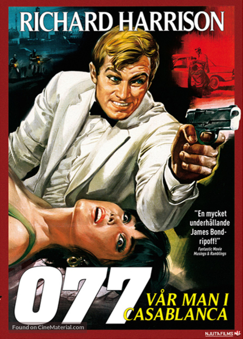 A 077, sfida ai killers - Swedish Movie Cover