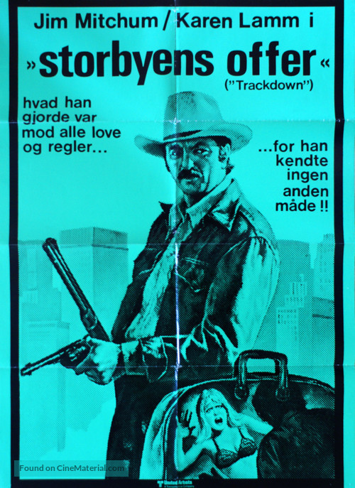 Trackdown - Danish Movie Poster