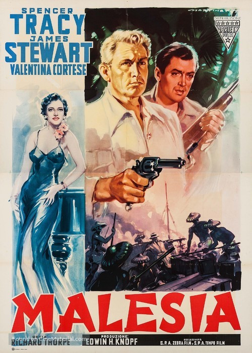 Malaya - Italian Movie Poster