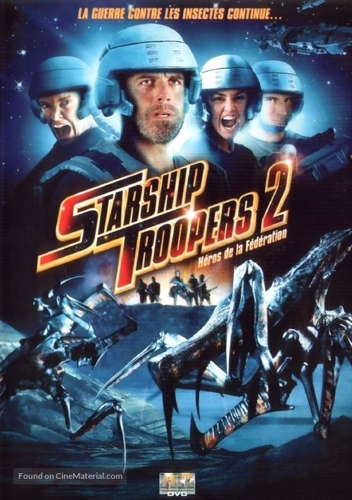 Starship Troopers 2 - French DVD movie cover