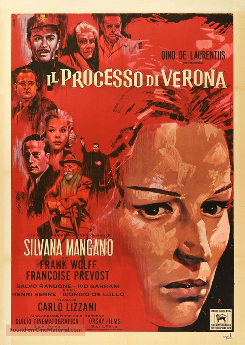 Il processo di Verona - Italian Movie Poster