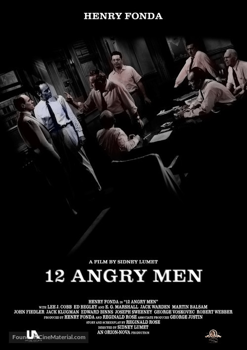12 Angry Men - Re-release movie poster