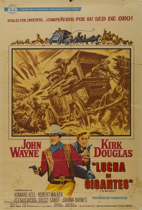 The War Wagon - Argentinian Movie Poster