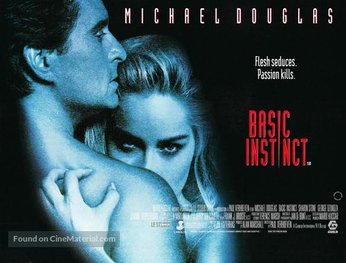 Basic Instinct - British Movie Poster