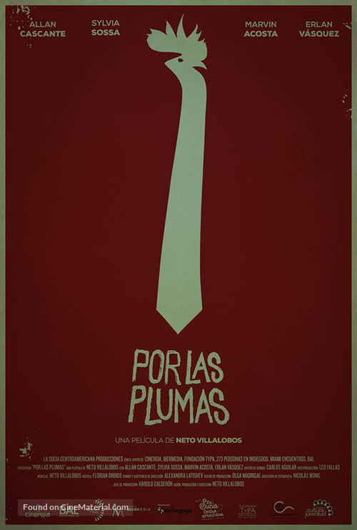 Por las plumas - Costa Rican Movie Poster