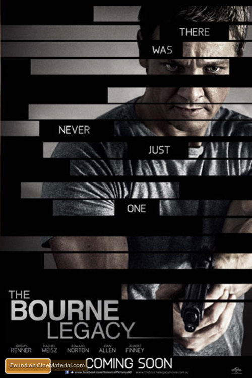 The Bourne Legacy - Australian Movie Poster