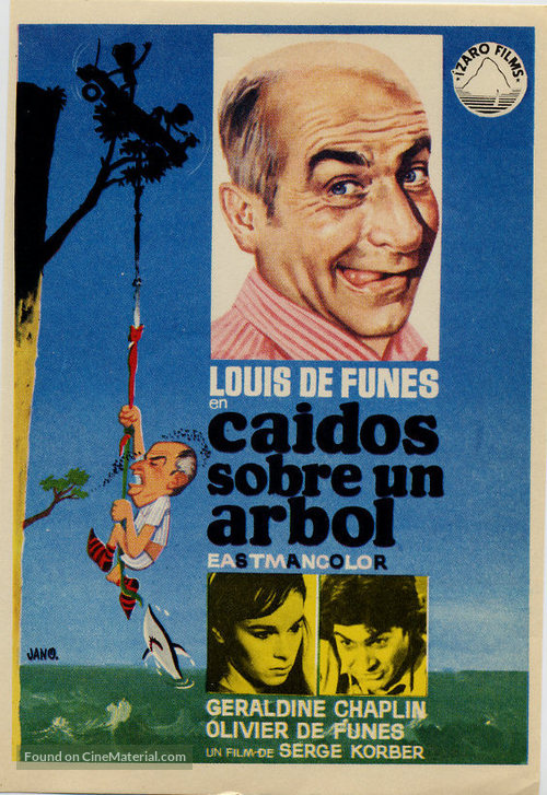 Sur un arbre perch&eacute; - Spanish Movie Poster