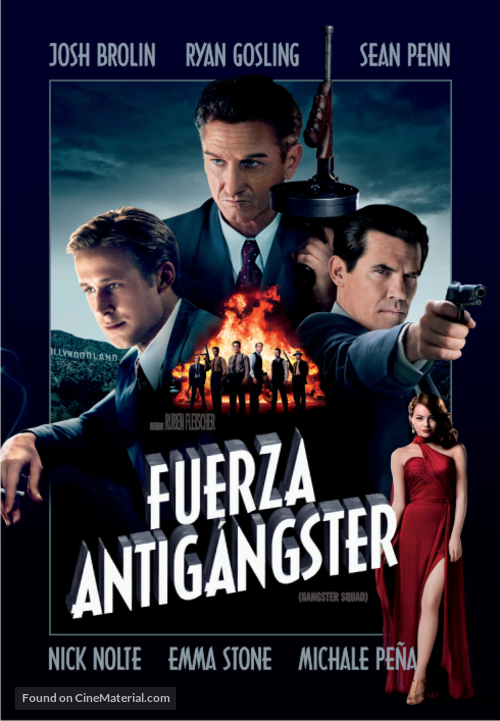 Gangster Squad - Argentinian Movie Cover