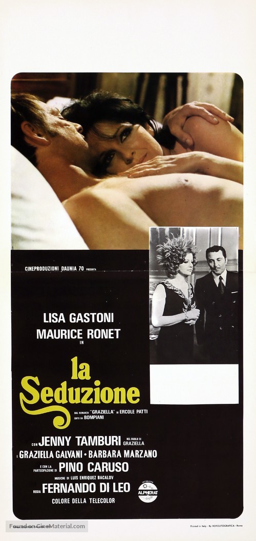 La seduzione - Italian Movie Poster