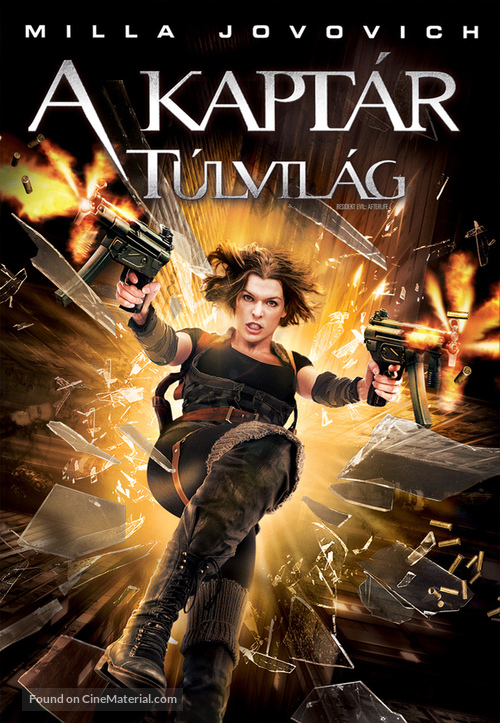 Resident Evil: Afterlife - Hungarian Movie Cover