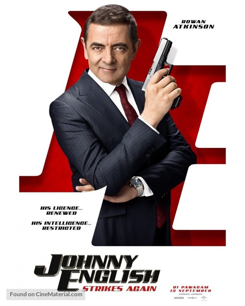 Johnny English Strikes Again - Indonesian Movie Poster