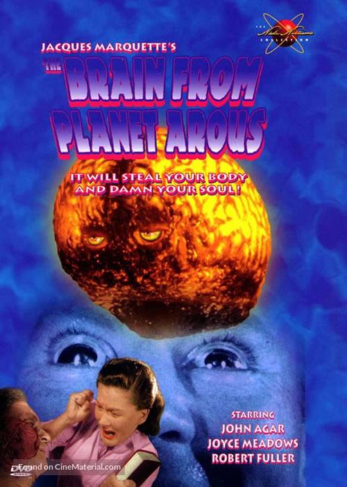 The Brain from Planet Arous - DVD movie cover