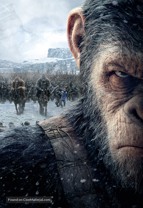 War for the Planet of the Apes - Key art