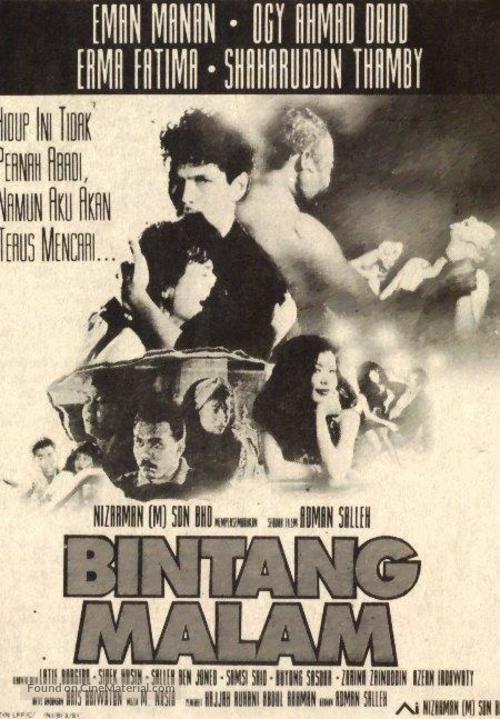 Bintang malam - Malaysian Movie Poster