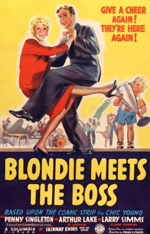 Blondie Meets the Boss - Movie Poster