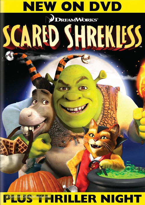 Scared Shrekless - DVD movie cover