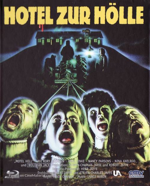 Motel Hell - German Blu-Ray movie cover