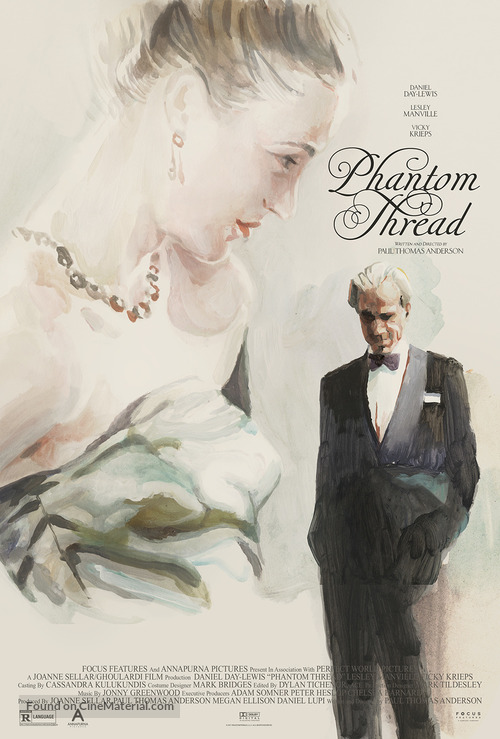 Phantom Thread - British poster