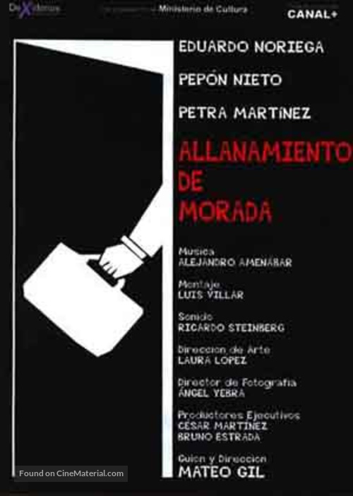 Allanamiento de morada - Spanish Movie Poster