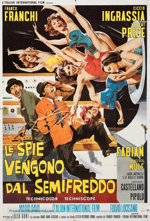 Spie vengono dal semifreddo - Italian Movie Poster