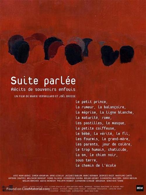 Suite parl&eacute;e - French Movie Poster