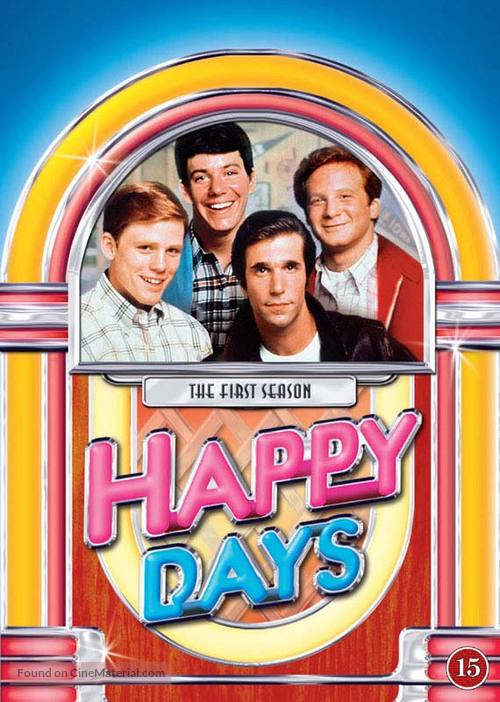 &quot;Happy Days&quot; - Danish DVD movie cover